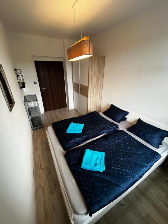 קרלובי וארי Large 3 Bedroom Apartment With City Skyline View מראה חיצוני תמונה